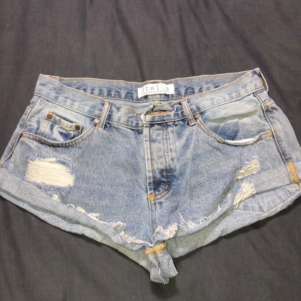 Stella high waisted short-shorts🌊